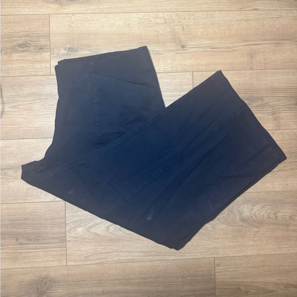 Old Navy High-Rise Pixie Wide Leg XXL Women's Navy Wide Leg Pants